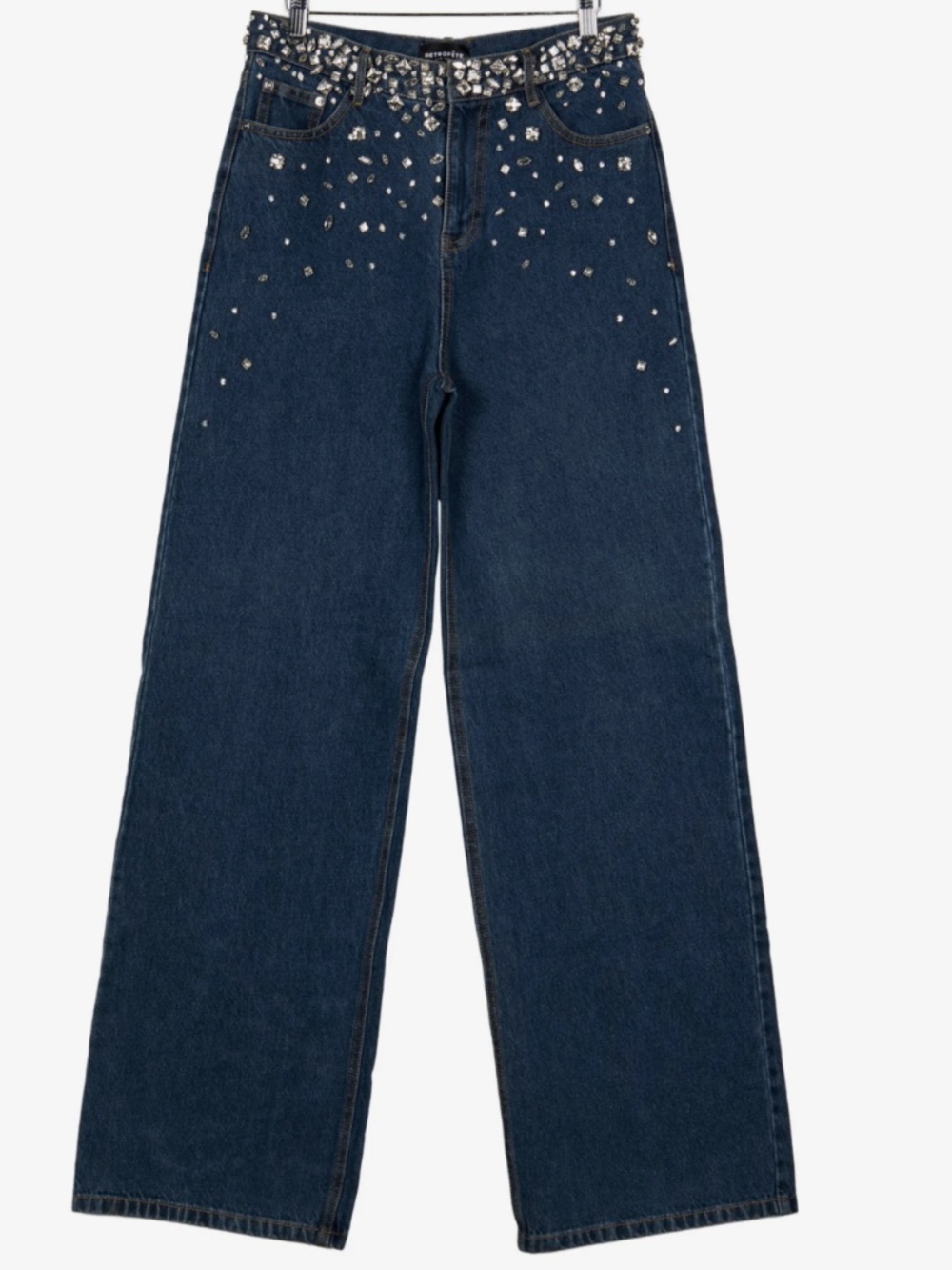 NWOT Retrofête Jenna Crystal Jean | Size: US 28 - Picture 4 of 4